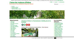 Desktop Screenshot of jaimelesmaisonsdhotes.com